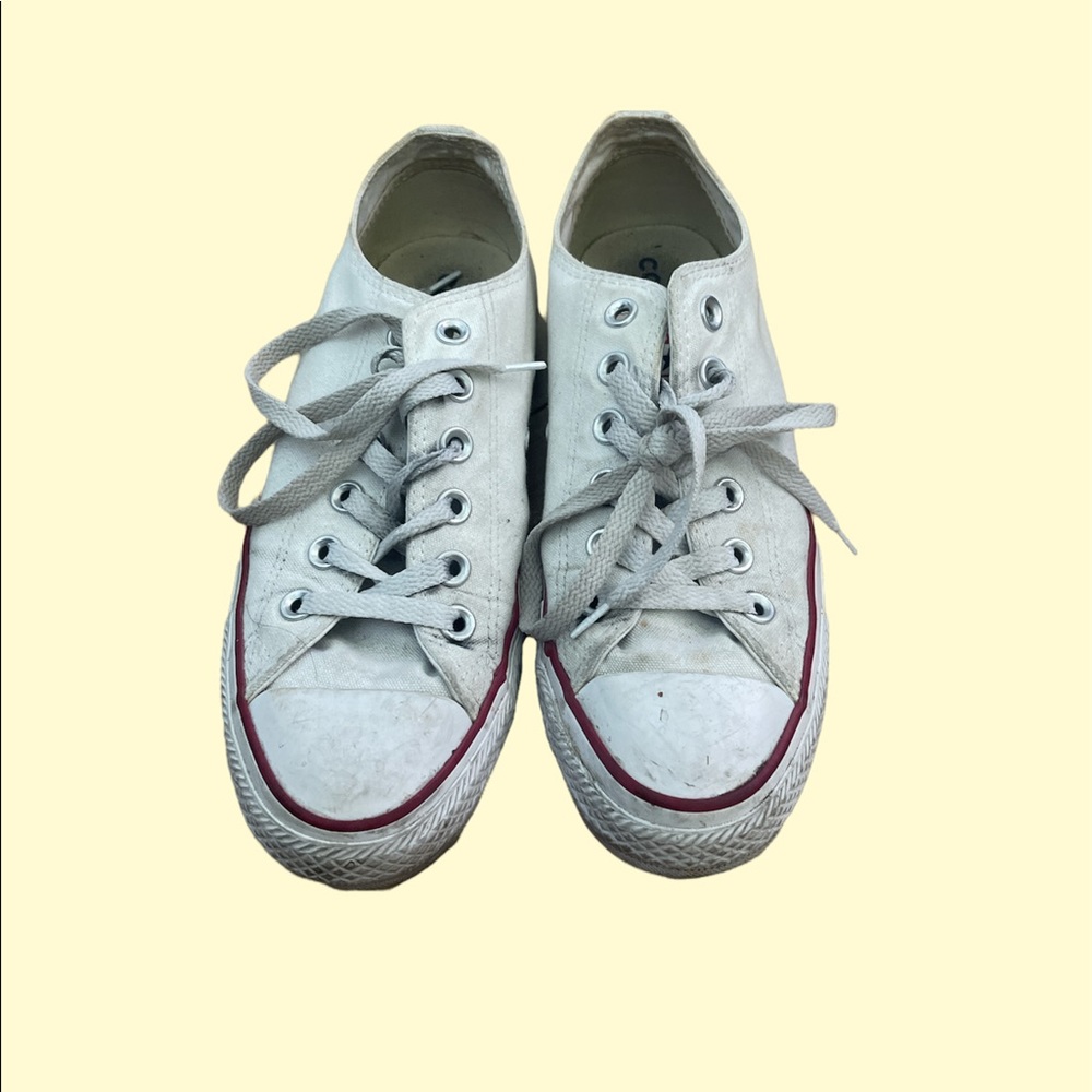 Converse Chuck Taylor All Star white low top sneakers